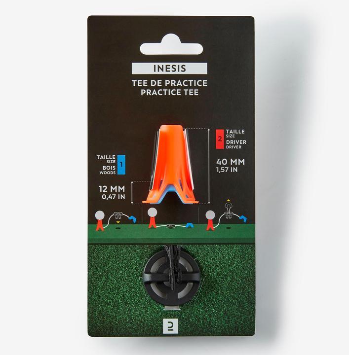 Produktbild Inesis Golf Practice Tees 12/40 mm