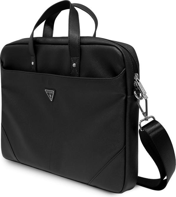 Produktbild Guess Torba GUCB15PSATLK 16" czarny/ black Saffiano Triangle Logo (16")