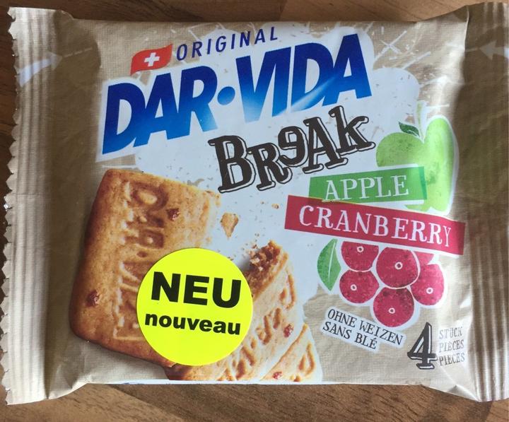 Produktbild Dar-Vida Cranberry & Apple (1 Stk., 44 g)