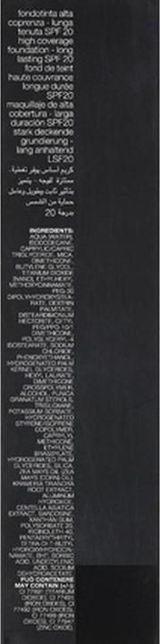 Image du produit Diego dalla Palma High Coverage Foundation Sun Protection Factor 20 215 (215)