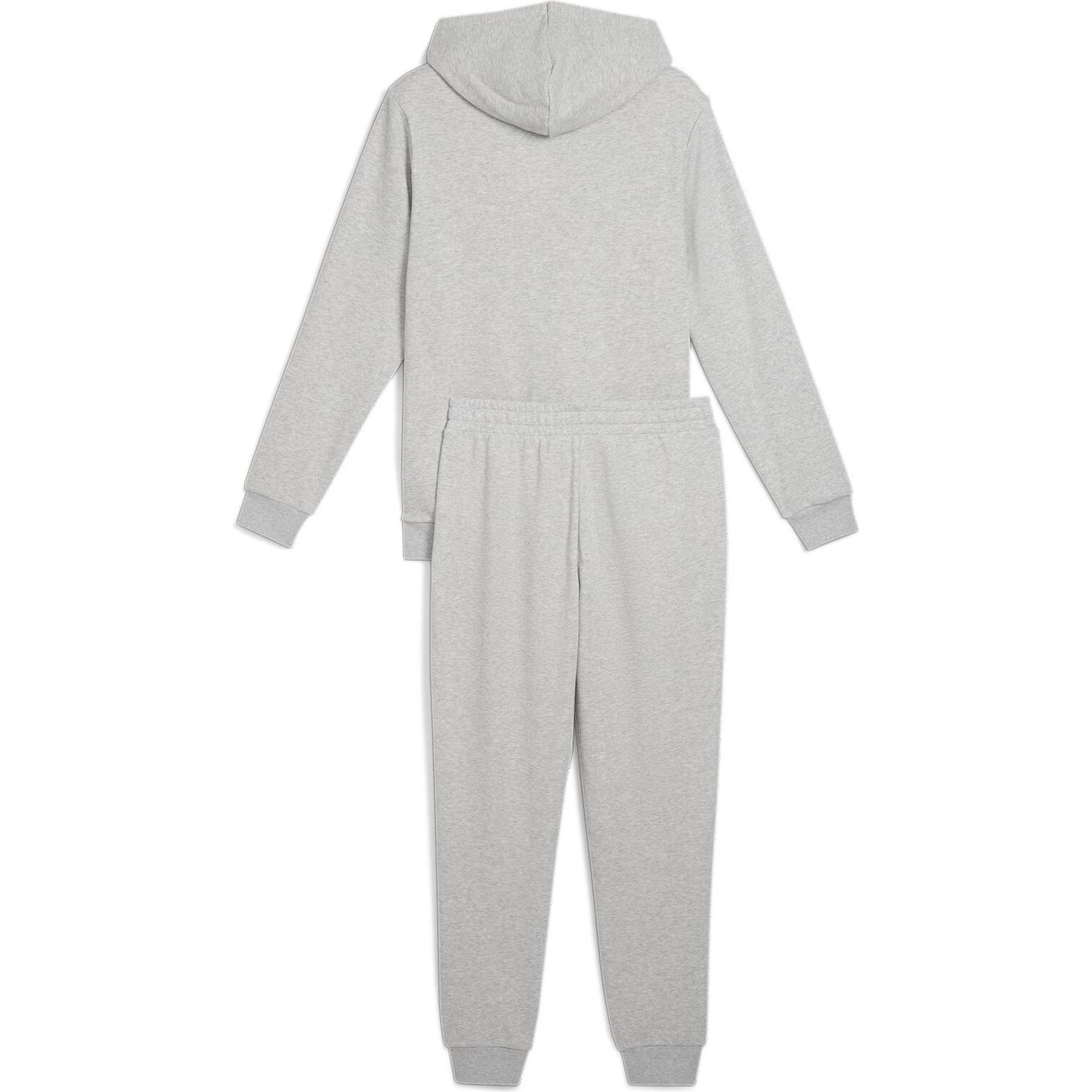 Thumbnail - Puma, Damen, Laufjacke, Hooded Sweat Suit TR (M), Grau, M