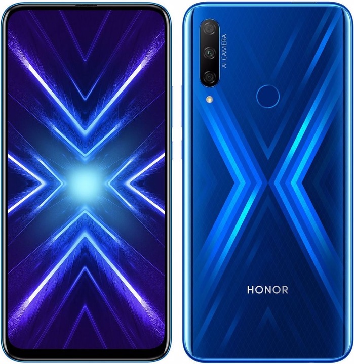 Produktbild Honor 9X (128 GB, Blue, 6.59", Hybrid Dual SIM, 48 Mpx, 4G)