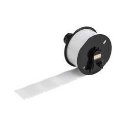 Brady, Etiketten, A62-3-427, Vinyl, Weiss/Transparent, matt, 25.40 x 12.70(31.75) mm, selbstlaminierend, perman
