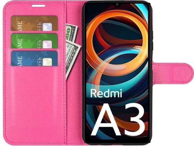 Produktbild MU Classic Litchi Leder Bookcover Series (Xiaomi Redmi A3)