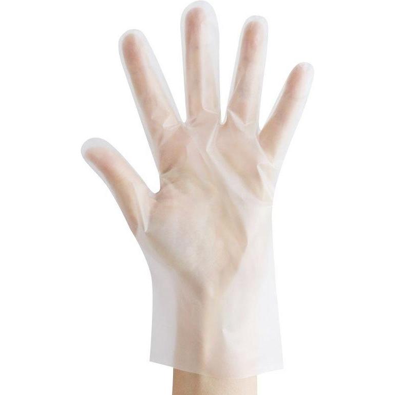 Antalis, Schutzhandschuhe, Handsker TPE L transparent pudderfri 200stk/pak - (200 stk.) (L)
