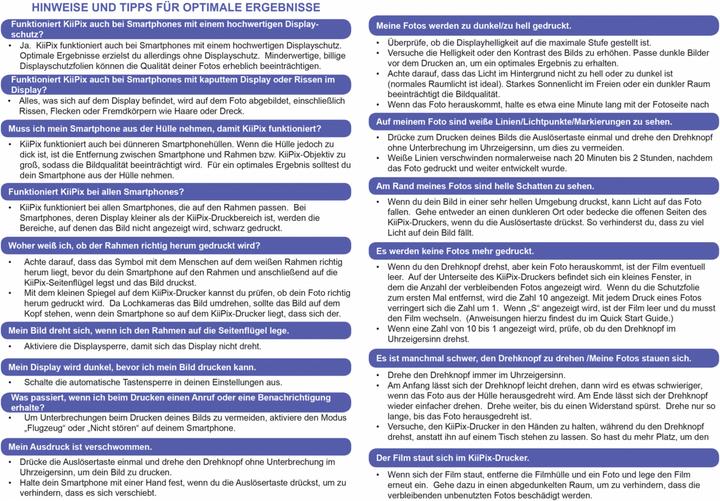 Produktbild KiiPix Cherry inkl. Fujifilm instax mini Film