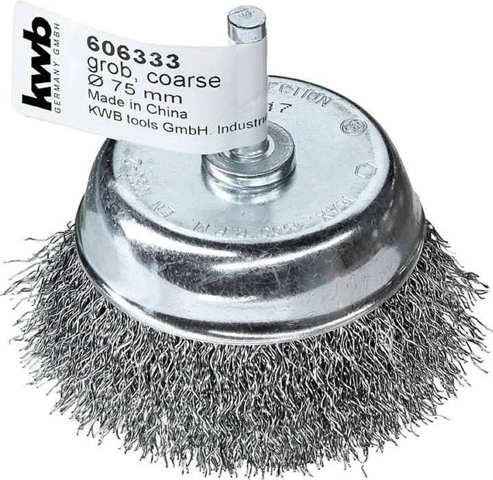 Image du produit kwb Brosse à casseroles 75 mm Ang.