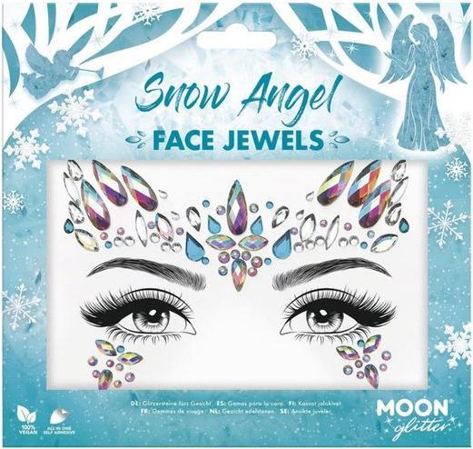 Produktbild Smiffys Face Jewels - Snow Angel