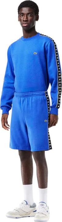 Actual product image Lacoste Mens Fleece Stripe Logo Shorts (XS)