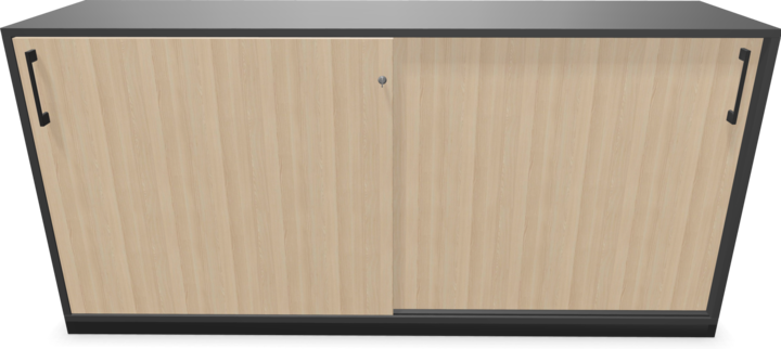 Image du produit Narbutas Choice Armoire à portes coulissantes (160 x 40 x 76 cm)