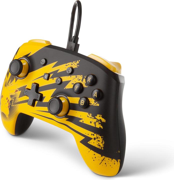Produktbild PowerA Enhanced Wired Switch Controller Lightning Pikachu (Switch)