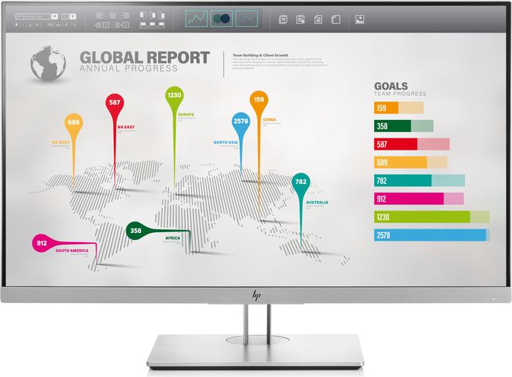 Actual product image HP EliteDisplay E273q (2560 x 1440 pixels, 27")