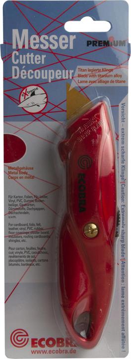 Actual product image Ecobra Universal knife Premium, trapezoid blade (Cutters)