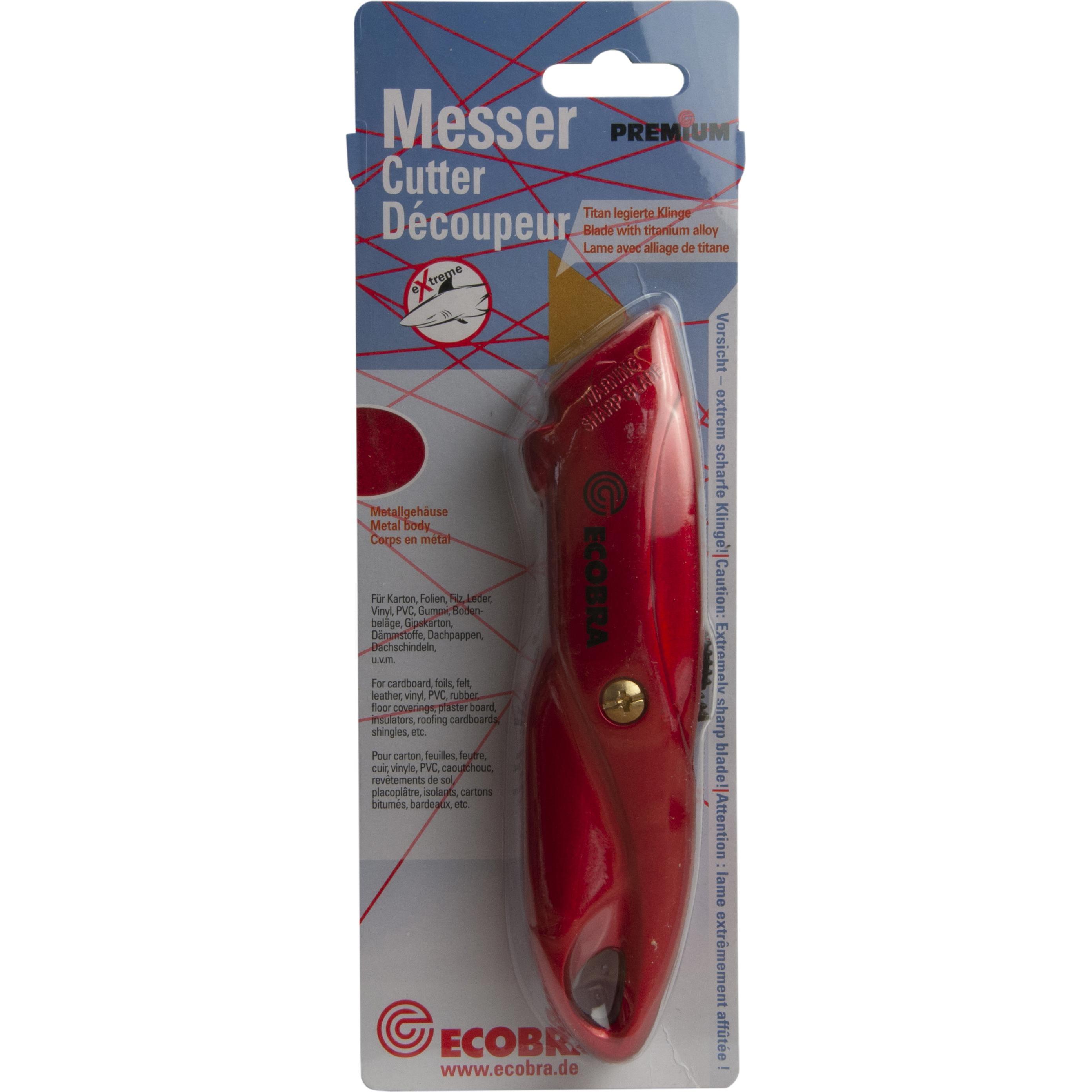 Thumbnail - Ecobra, Cutter, Universalmesser Premium, Trapezklinge (Cutter)