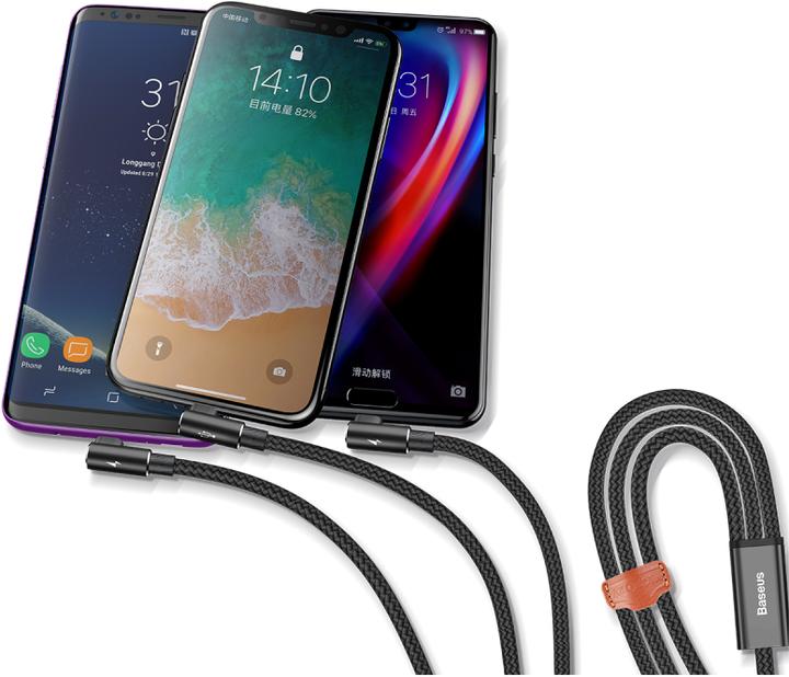 Immagine prodotto Baseus MVP 3-in-1 Gioco mobile via cavo (1.20 m, USB 2.0)