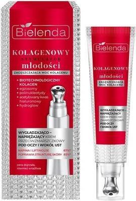 Actual product image Bielenda Kolagenowy Stymulator Młodości krem przeciwzmarszczkowy pod oczy i wokół ust 15ml (Eye Care Cream, 15 ml, Day)