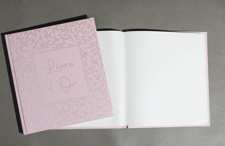 Actual product image Exacompta Gästebuch 70 Blatt blanko, Silberschnitt, 21x19 cm AutentiK (21 x 19 cm)