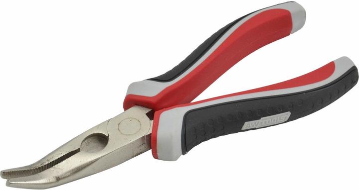 Actual product image Awtools AW SZCZYPCE WYDŁUŻONE WYGIĘTE 200mm (200 mm)