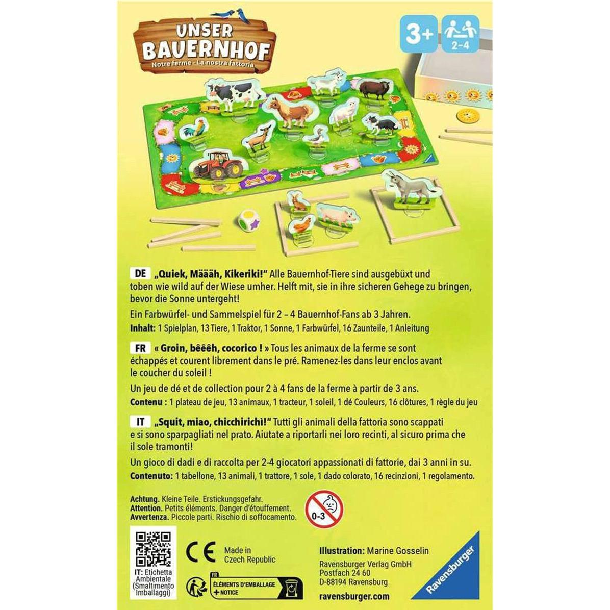 Thumbnail - Ravensburger Unser Bauernhof (Französisch, Deutsch, Italienisch)