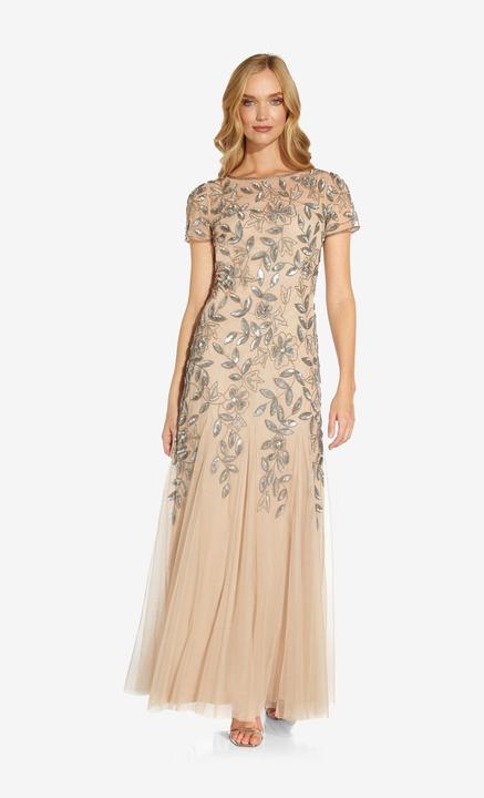 Image du produit Adrianna Papell Robe Florale à Perles (34)