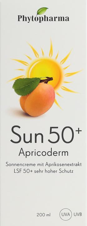Actual product image Phytopharma Sun LSF50+ Tb 200 ml (Suntan cream, SPF 50+, 200 ml)