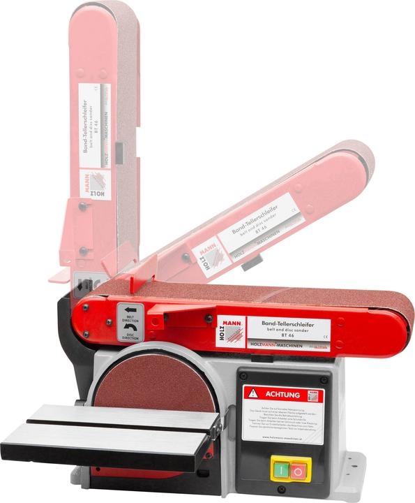 Produktbild Holzmann BT46 230V (Bandschleifer, Doppelschleifer)