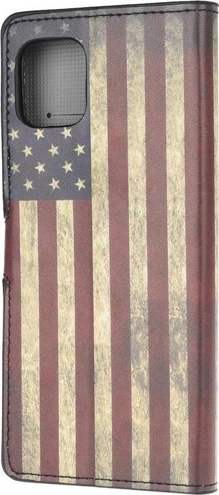 Produktbild Cover-Discount Galaxy Note 10 Lite - Leder Hülle US Flagge (Samsung Galaxy Note 10 Lite)