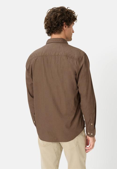 Immagine prodotto Camel Active Langarm Hemd aus Leinen-Baumwoll-Mix (M)