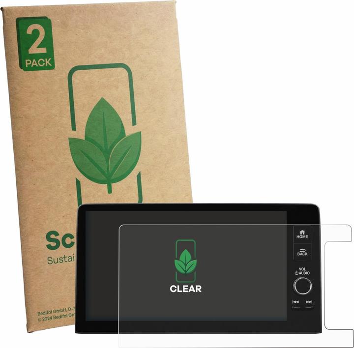 Produktbild ScreenLeaf Schutzfolie für Honda ZR-V 2023 CONNECT 9" Rechtslenker nachhaltiger Displayschutz Display Schutz