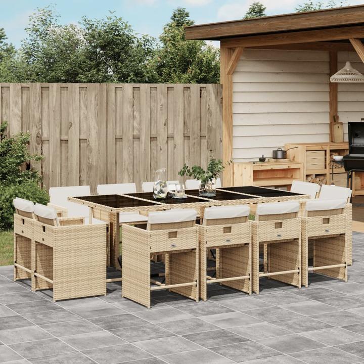 Produktbild vidaXL Garten Essgruppe (220 x 106 x 73 cm)
