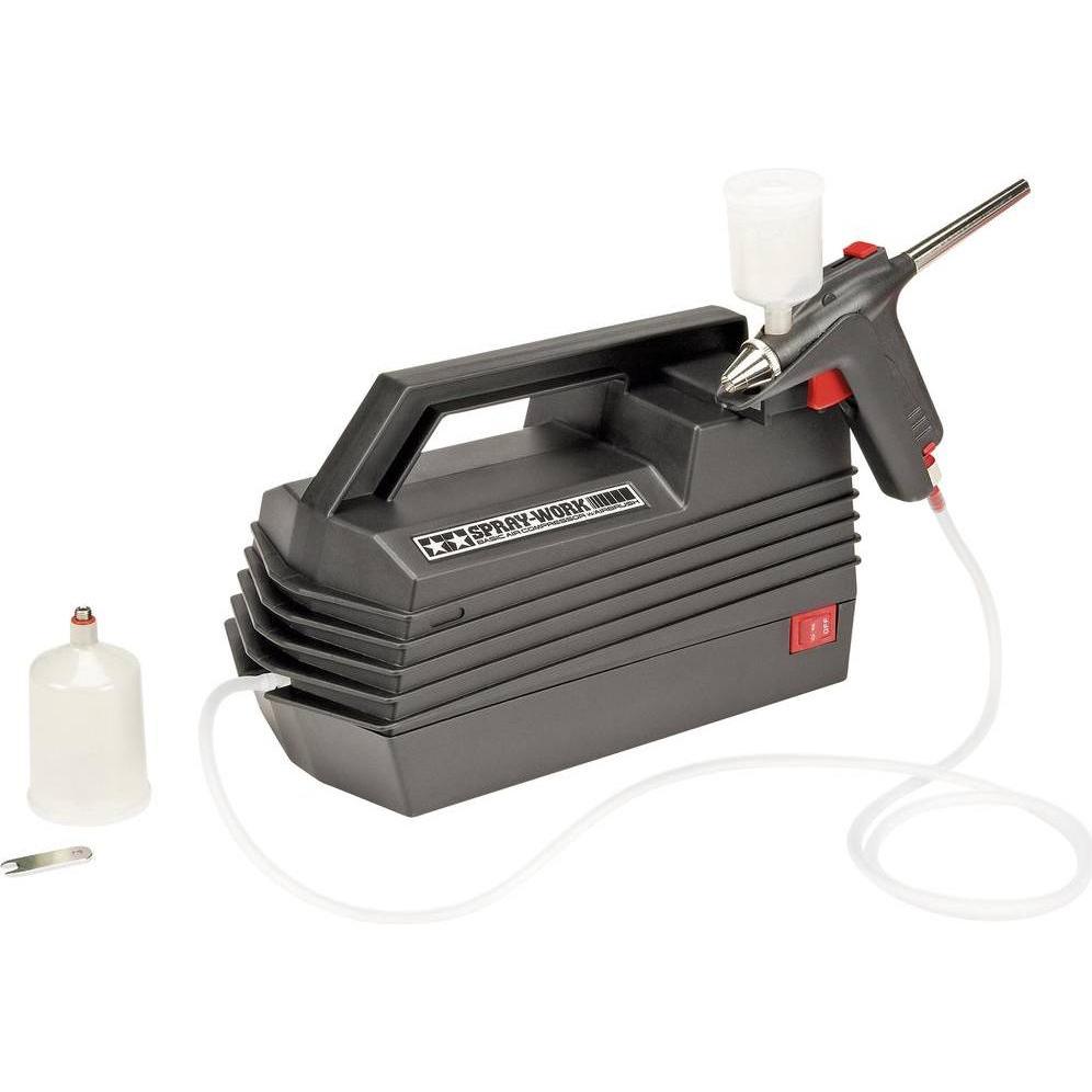 Thumbnail - Tamiya Spray-Work Airbrush mit Kompressor 7 2V
