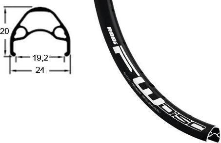 Rodi FW DISC 29" rim 622x19 black 36 holes (28")