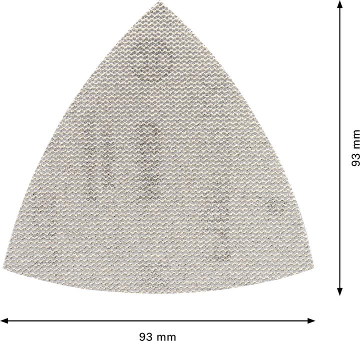 Image du produit Bosch Professional Zubehör Expert M480 Filet abrasif pour ponceuse Delta, 93 mm,G 100, 5 pces. (100)