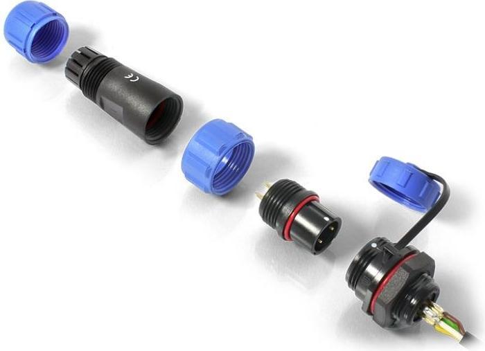 Image du produit Quwireless QPSP2 - QuPS2 - Prise et fiche pour l'extérieur - kit 2 broches