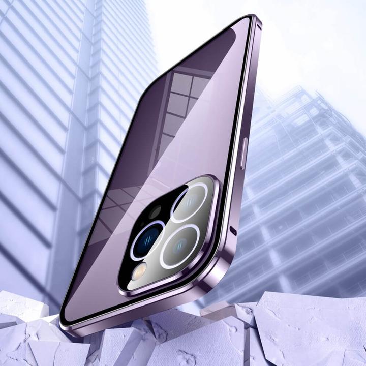 Produktbild Cover-Discount iPhone 16 Pro Max - Magnetische 360° Premium Schutzhülle mit Panzerglas (Apple iPhone 16 Pro Max)