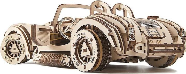 Actual product image Ugears Cobra Drift race car