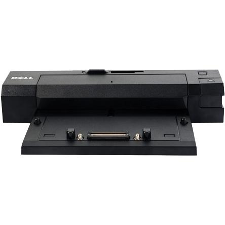 Dell Portrep Advanced E-port II (USB-A, 1 Ports), Dockingstation + USB Hub, Schwarz