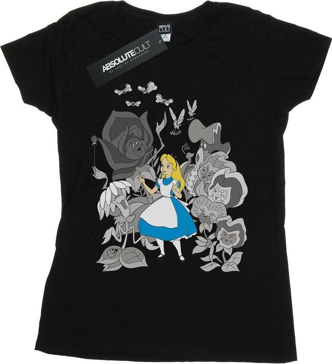 Disney Alice In Wonderland Flowers TShirt (XXL)