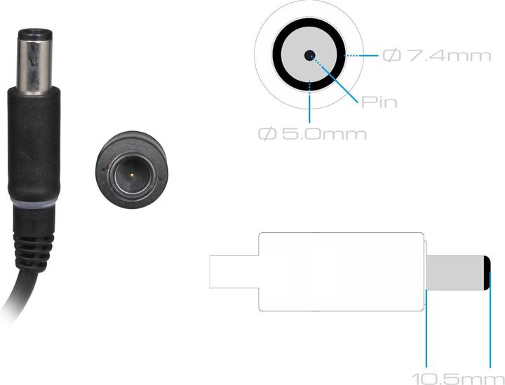 Actual product image Dell 5GT3K (90 W)