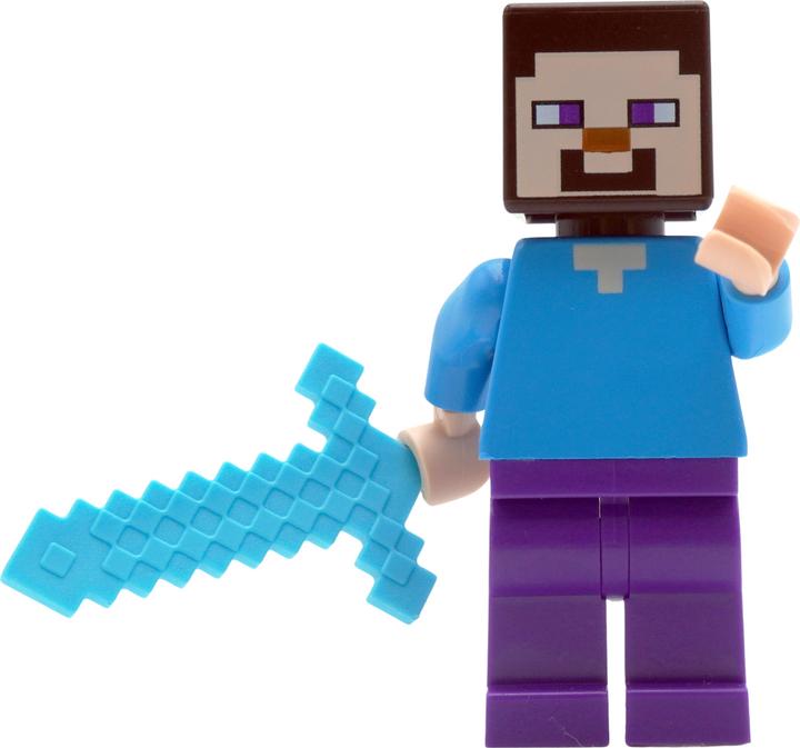 Produktbild LEGO Minecraft Steve mit Diamantentruestung und Spinne - 662317 NEU! Menge 1x (662317, LEGO Minecraft)