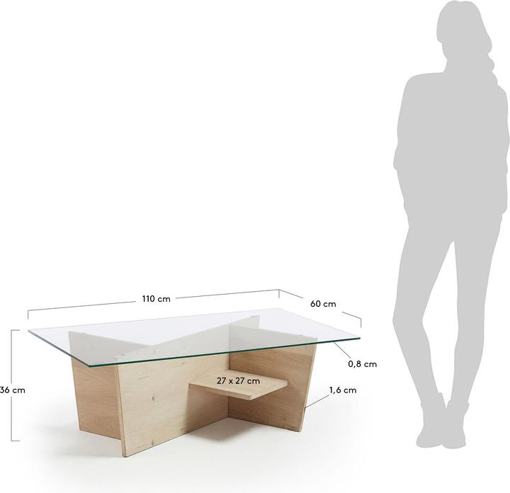 Actual product image Kave Home Balwind (60 x 60 x 36 cm)