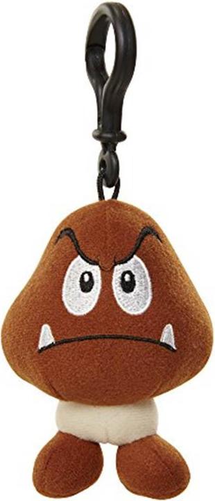 Actual product image Nintendo Plush Clip Pendant Goomba