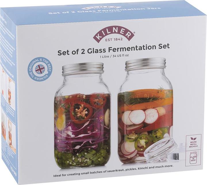 Productafbeelding Kilner Fermentatie potten (2 Pcs., 1 l)