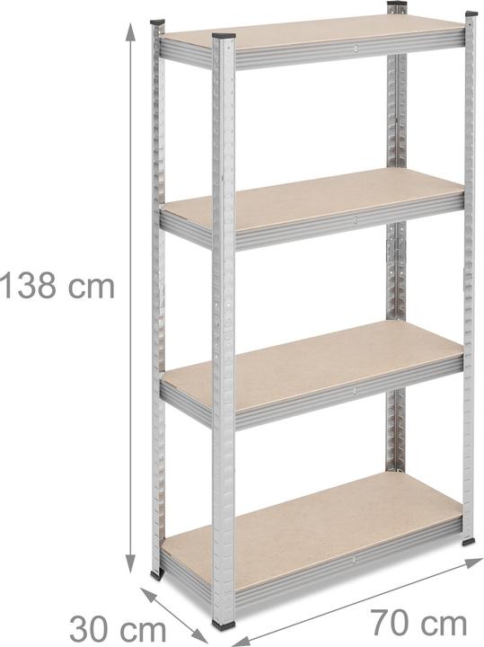 Actual product image Relaxdays shelving unit