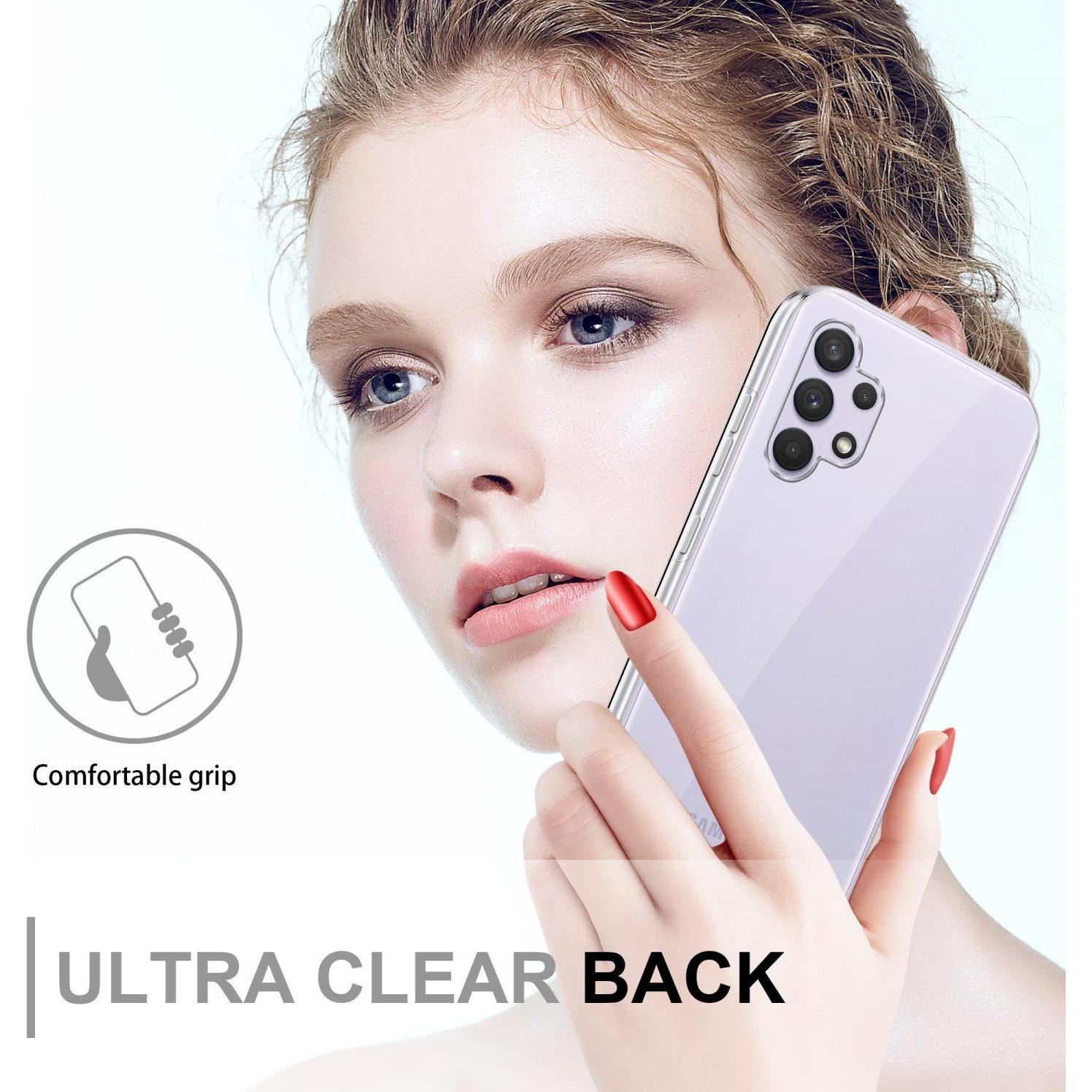 Thumbnail - Cadorabo TPU 360 Grad Case Hülle (Samsung Galaxy A33 5G), Smartphone Hülle, Transparent