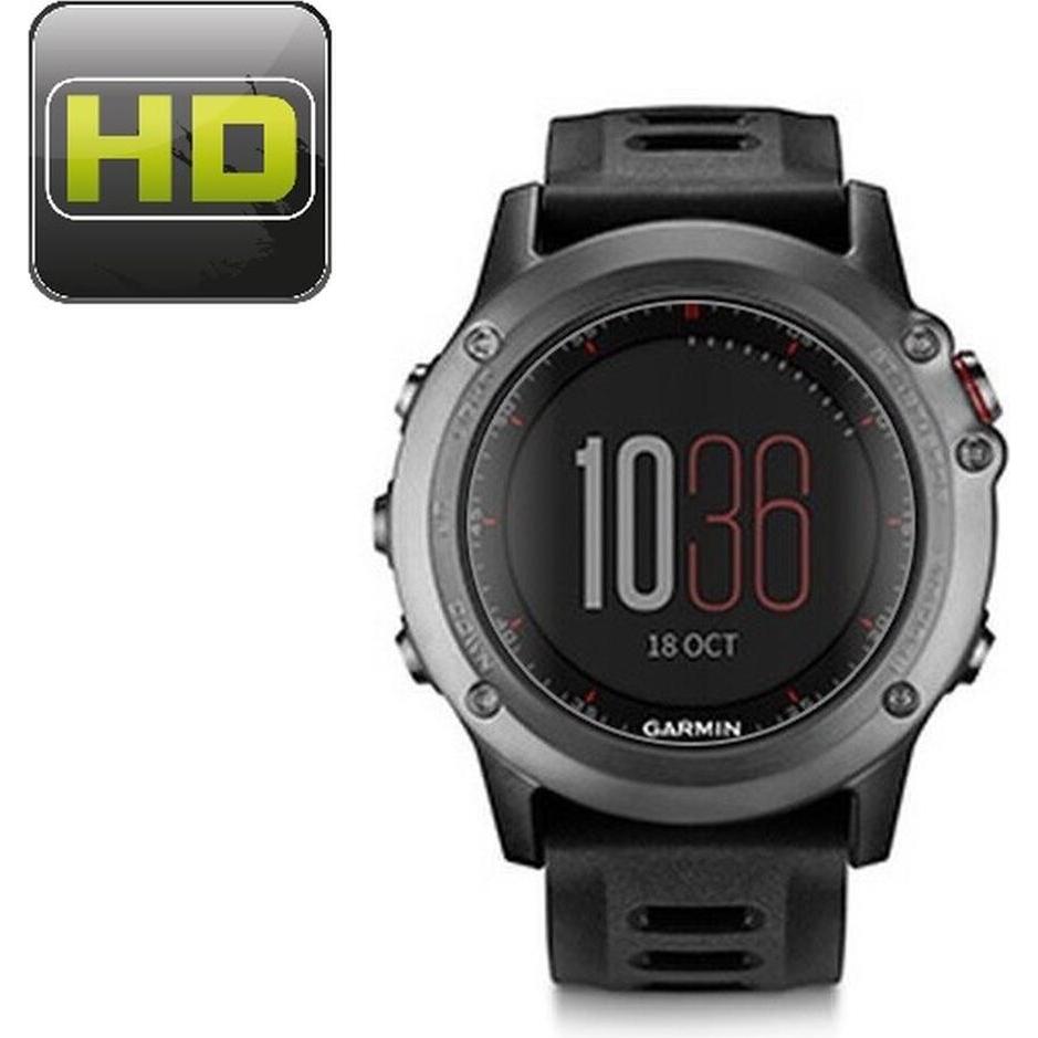 Protectorking 3x Premium Displayschutzfolie 3D KLAR, Smartwatch Schutzfolie, Transparent