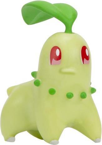 Actual product image Jazwares Pokémon Vinyl Figure Chikorita 8 cm