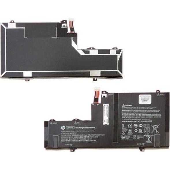 HP 863280-855 (3 Zellen, 4935 mAh), Notebook Akku, Schwarz