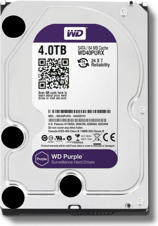 Productafbeelding WD Paars (18 TB, 3.5", CMR)