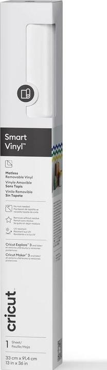 Actual product image Cricut Smrtvnl R White 13 In X 3 Ft